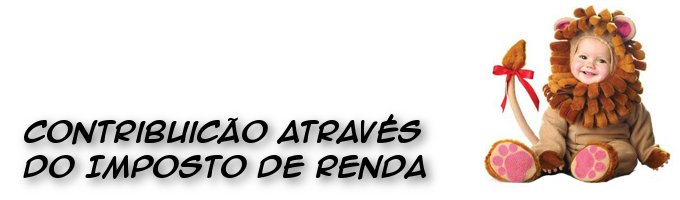 Contribuição através do Imposto de Renda